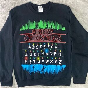 Stranger Things Ugly Christmas Sweater - Sweatshirt